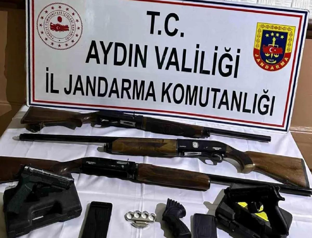Söke’de Silah Kaçakçılığı Operasyonu
