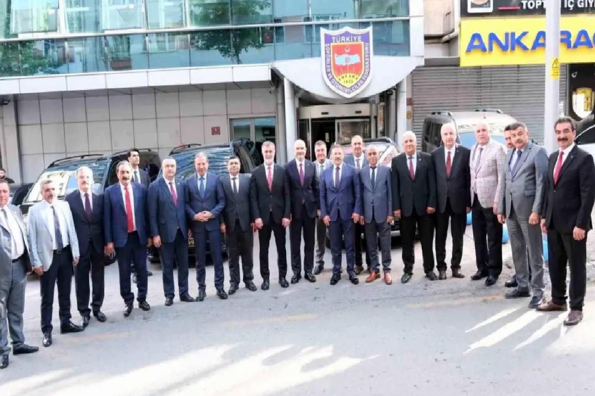 Soylu, TŞOF’u Ziyaret Etti