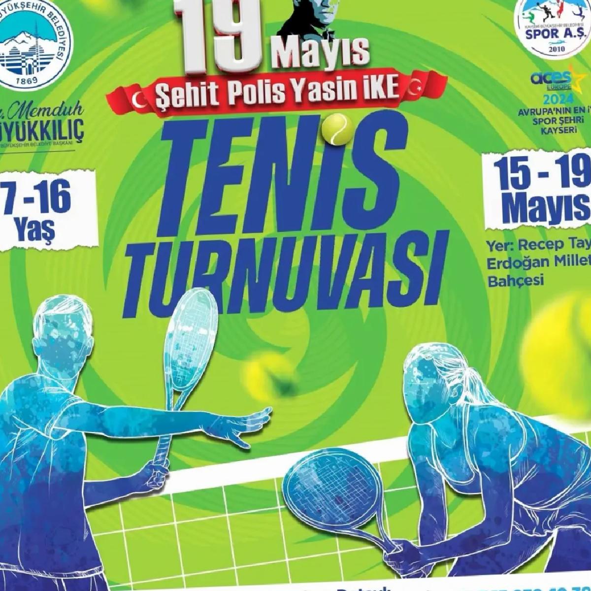Spor A.Ş.’den 19 Mayıs’a özel tenis turnuvası