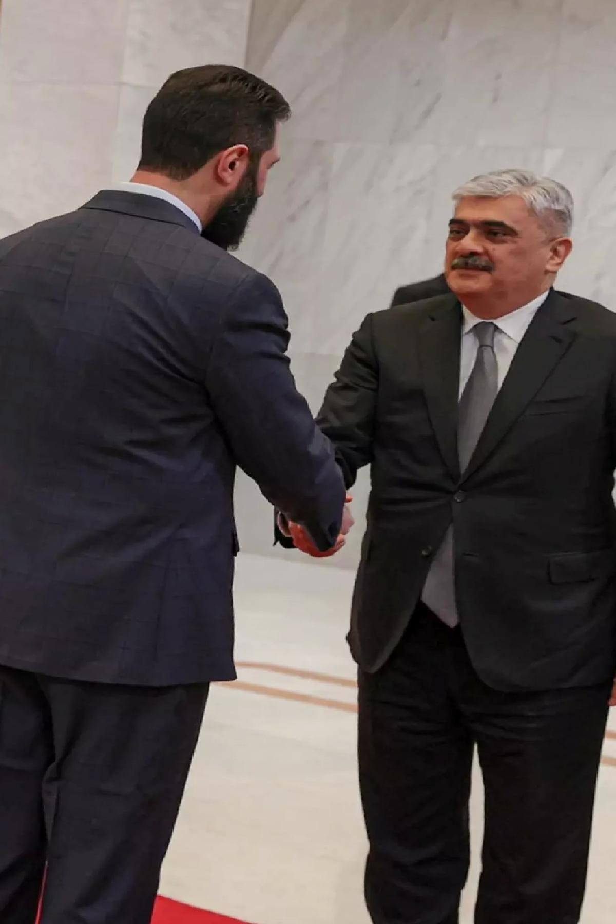 Suriye’de Azerbaycan Heyeti ile Görüşme