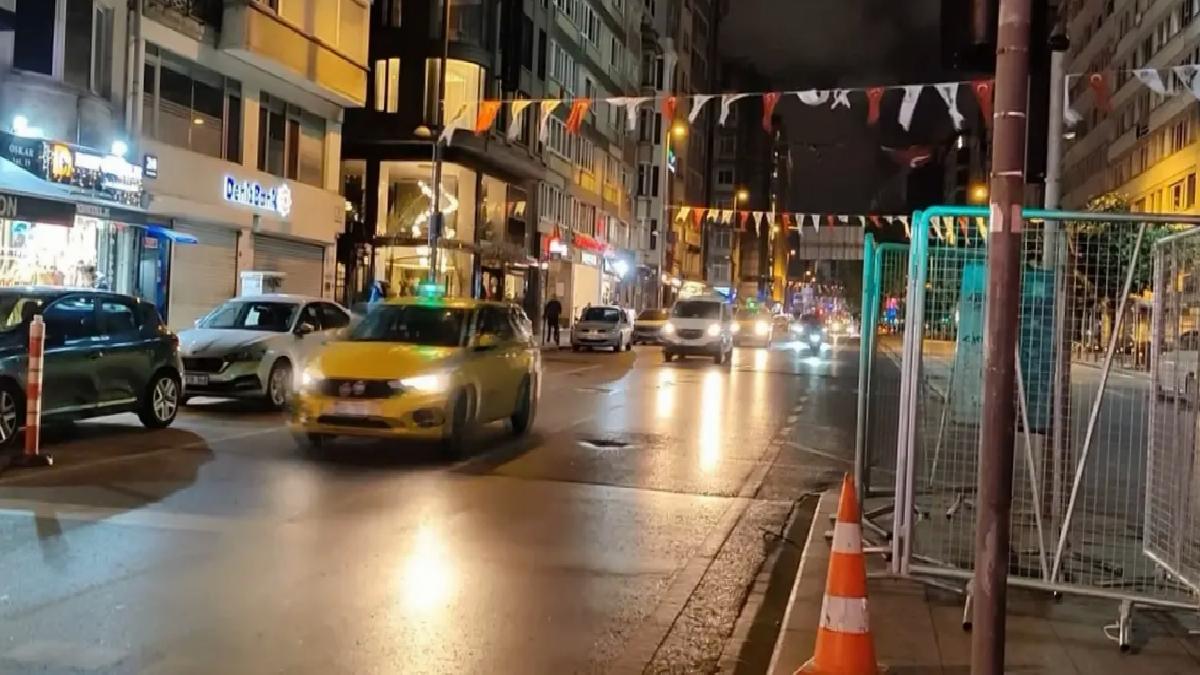 Taksim ve Mecidiyeköy yolları trafiğe açıldı