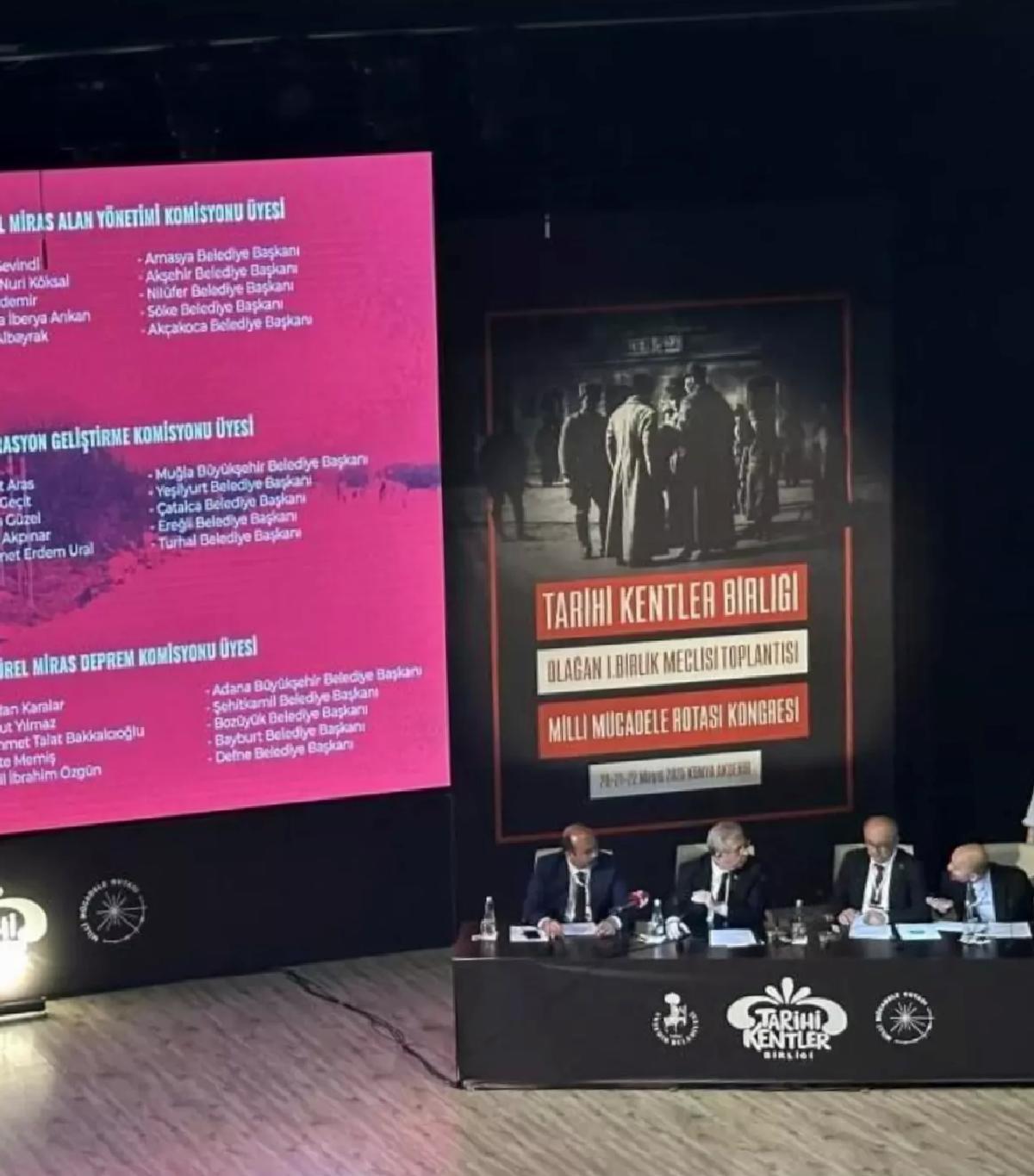 Tarihi Kentler Birliği Toplantısı ve Kongresi Konya’da Yapıldı