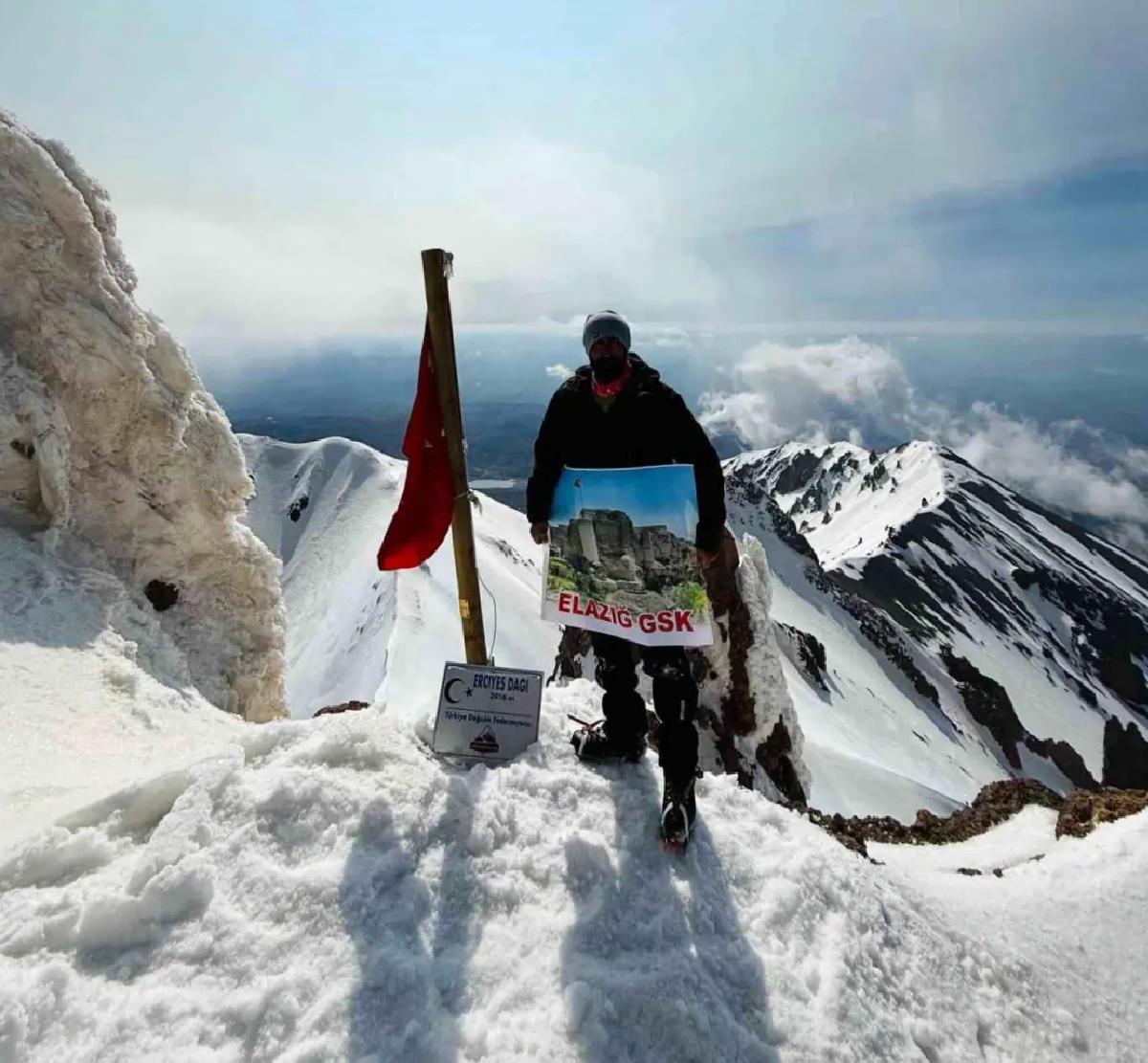 Tarık Trap, Erciyes Dağı Tepesine Tırmandı