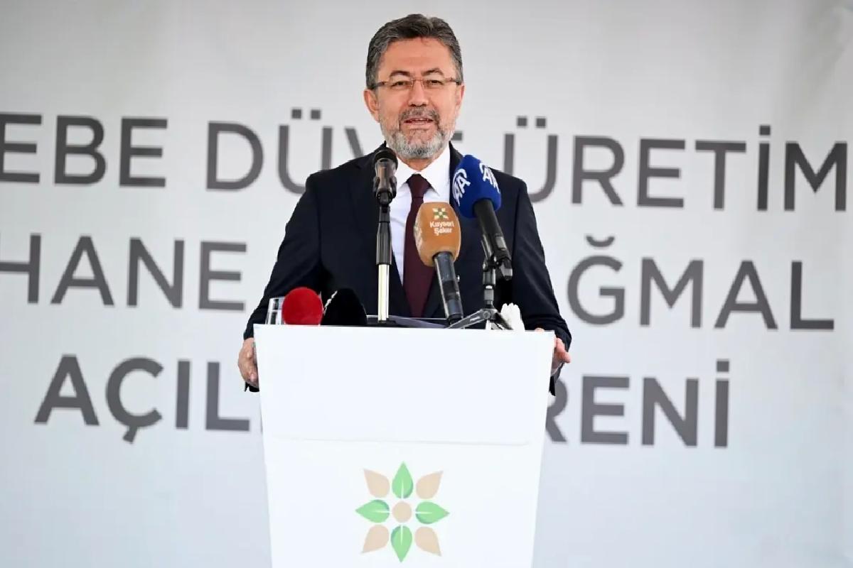 Tarım ve Orman Bakanı Yumaklı, Kayseri’de konuştu Açıklaması
