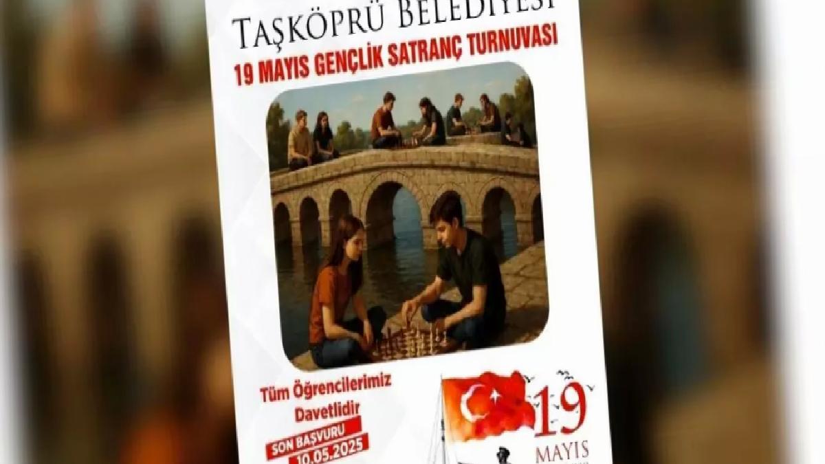 Taşköprü’de Satranç Turnuvası Düzenleniyor