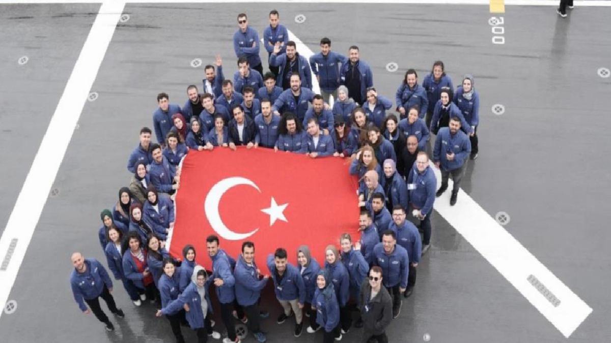 TCG Anadolu ile 81 vilayetten gençler Samsun’da
