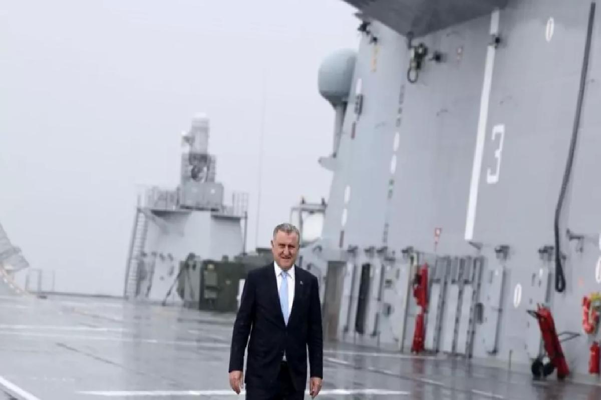 TCG Anadolu, Samsun’a Ulusal Çaba Seyahati Başlattı