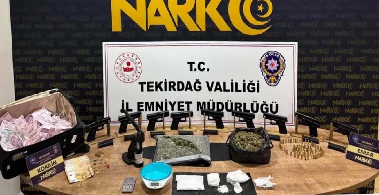 Tekirdağ’da Uyuşturucu Operasyonu: 2 Gözaltı