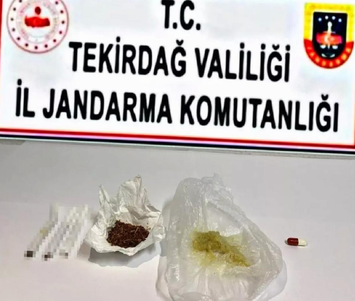 Tekirdağ’da Uyuşturucu ve Silah Operasyonu