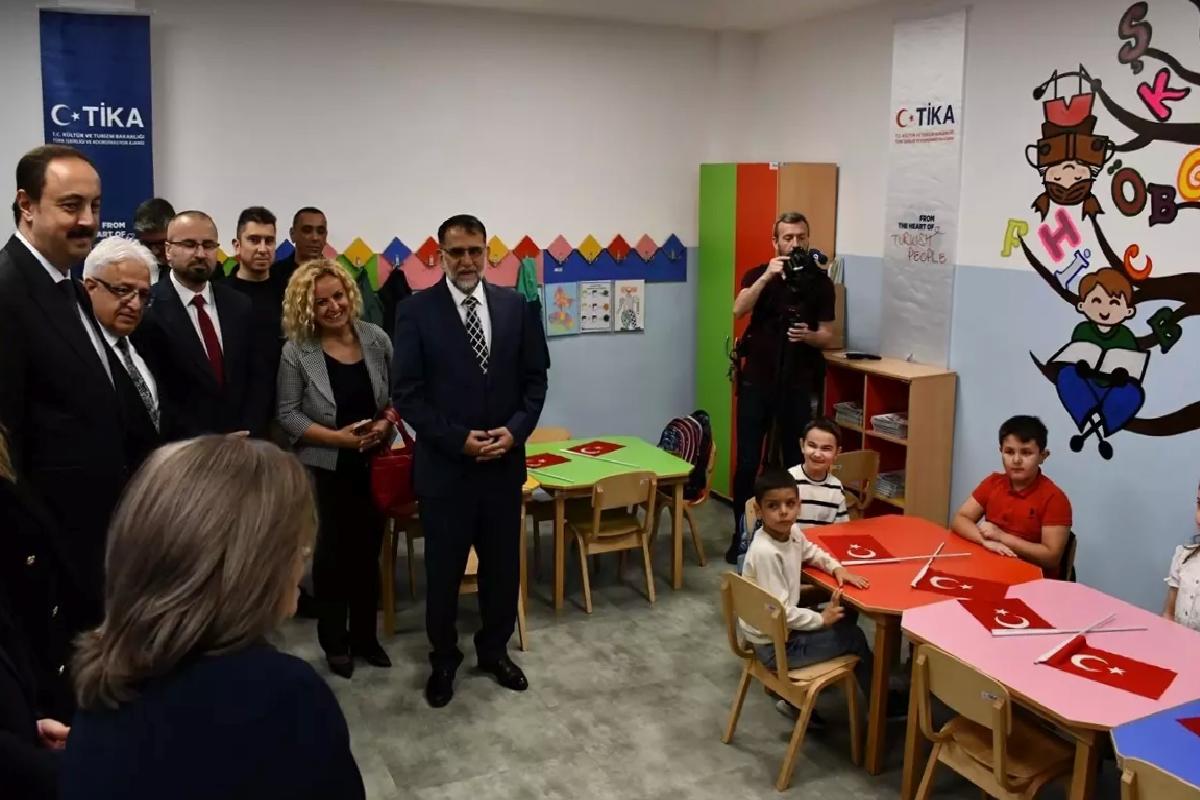 TİKA’dan Kuzey Makedonya’da Eğitim Takviyesi