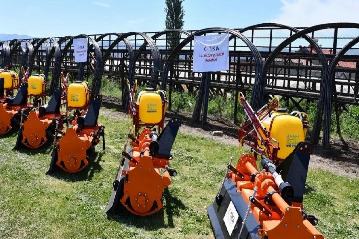 TİKA’dan Kuzey Makedonya’ya Tarım Dayanağı