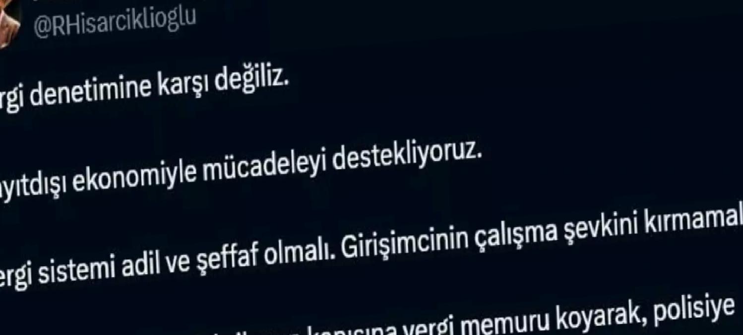 TOBB Lideri’nden Vergi Sistemi Vurgusu