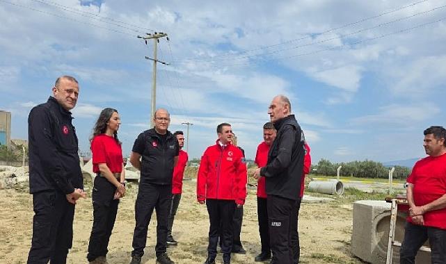 Torbalı Belediyesi’nden Türkiye’de Bir Birinci: Enkaz Eğitim Alanı