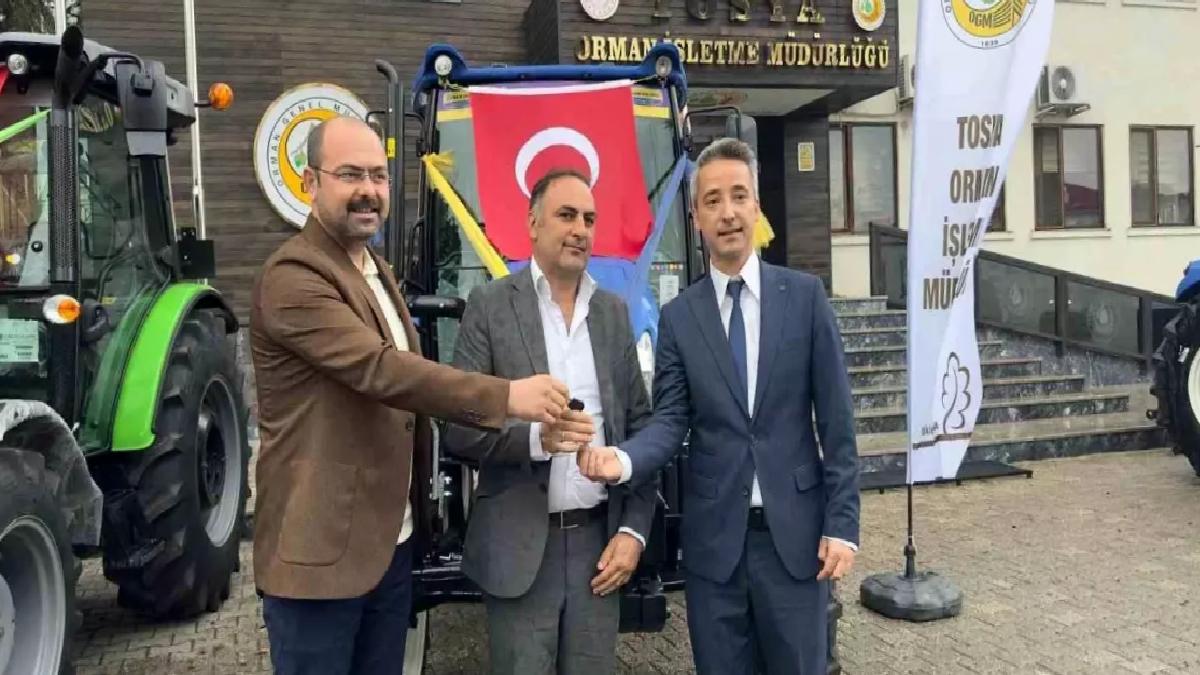 Tosya’da Çiftçilere Faizsiz Traktör Takviyesi
