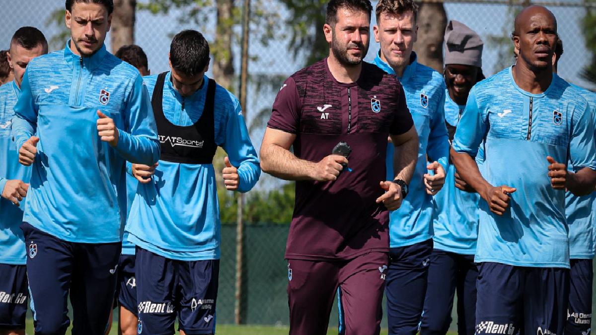 Trabzonspor, Galatasaray maçının hazırlıklarına devam etti.