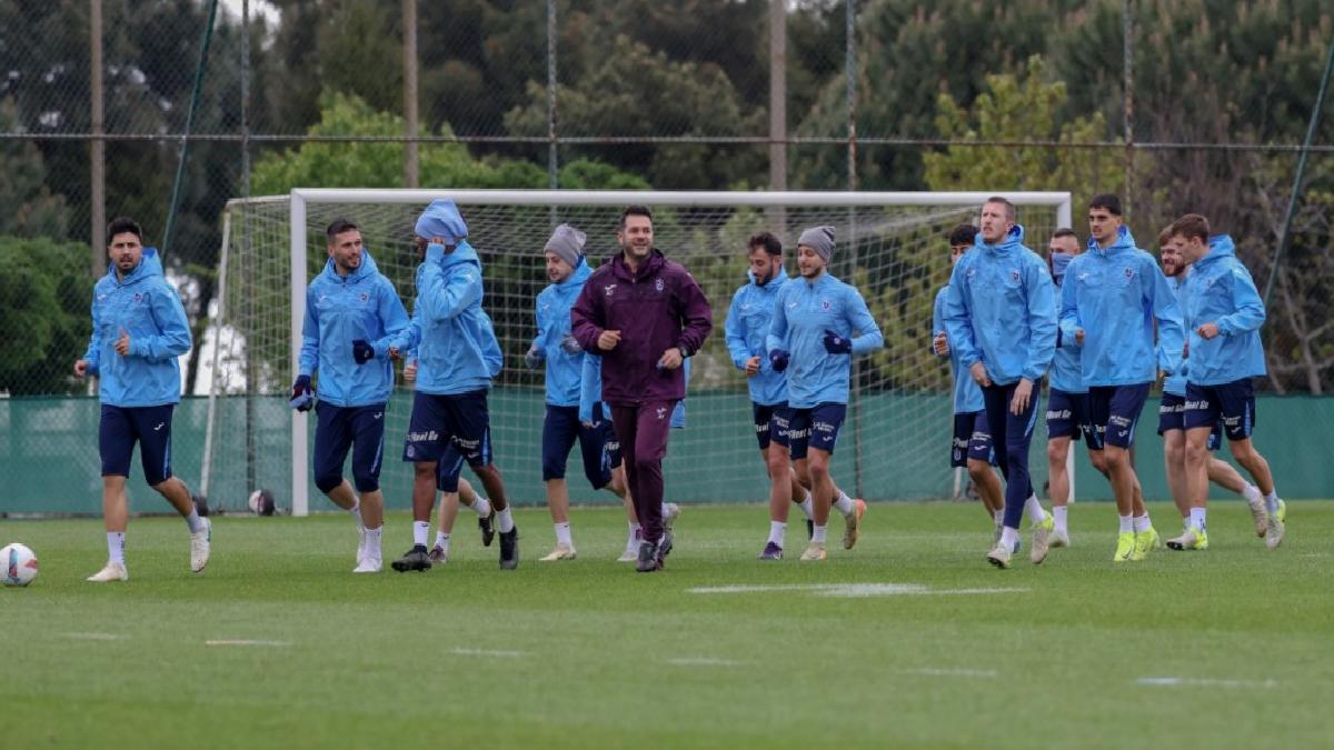 Trabzonspor, Kasımpaşa maçı hazırlıklarını sürdürüyor