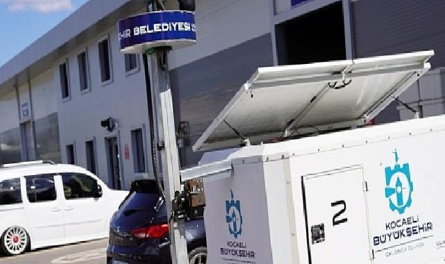 Trafik düzenlemeleri bu kameralarla yapılıyor