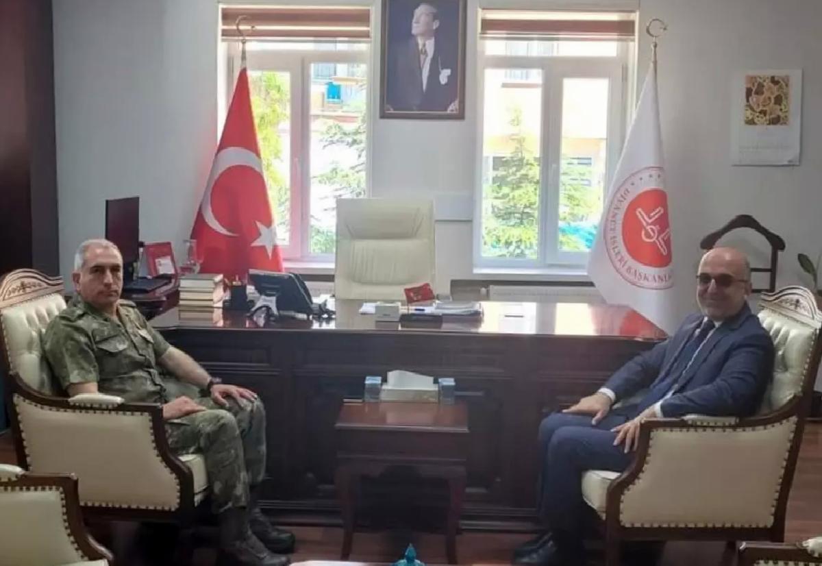 Tuğgeneral Dağlı’dan Müftü İmamoğlu’na Ziyaret