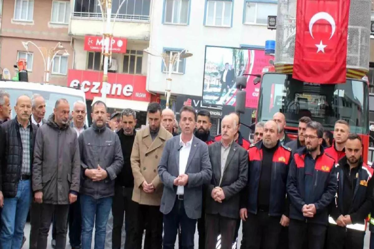 Türkeli Belediyesi’ne İtfaiye Aracı ve İlaçlama Makinesi Teslim Edildi