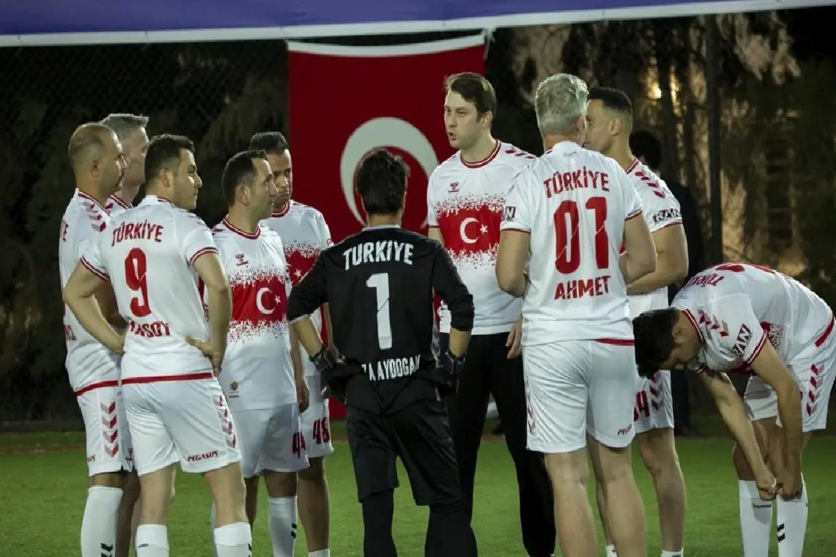 Türkiye Erbil’de Futbol Turnuvasında Galip Geldi