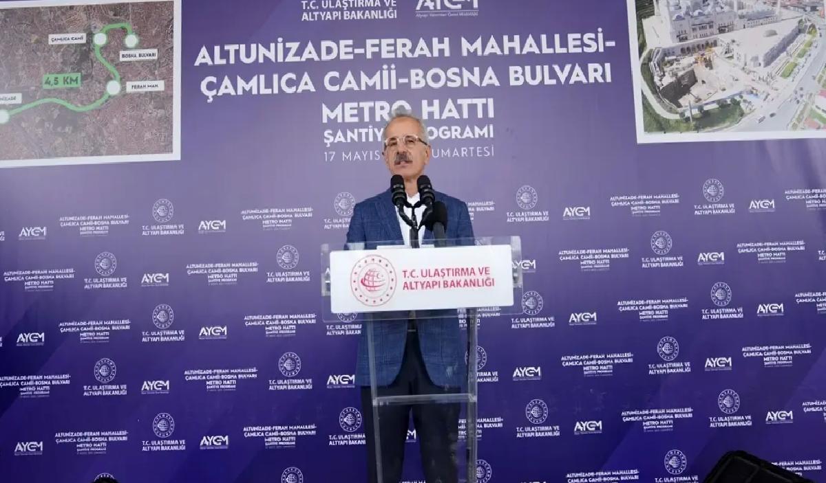 Ulaştırma ve Altyapı Bakanı Uraloğlu: “İstanbul’da 162 kilometrelik raylı sistem sınırını hizmete açtık”