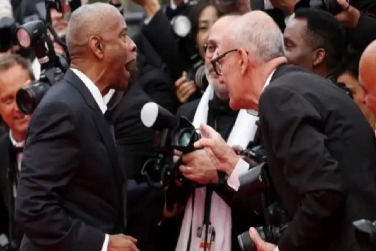 Ünlü aktör, Cannes Sinema Şenliği’nde kendisine dokunan gazeteciye bağırdı