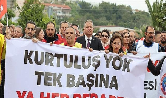 Urla’da emekçiye ikili bayram