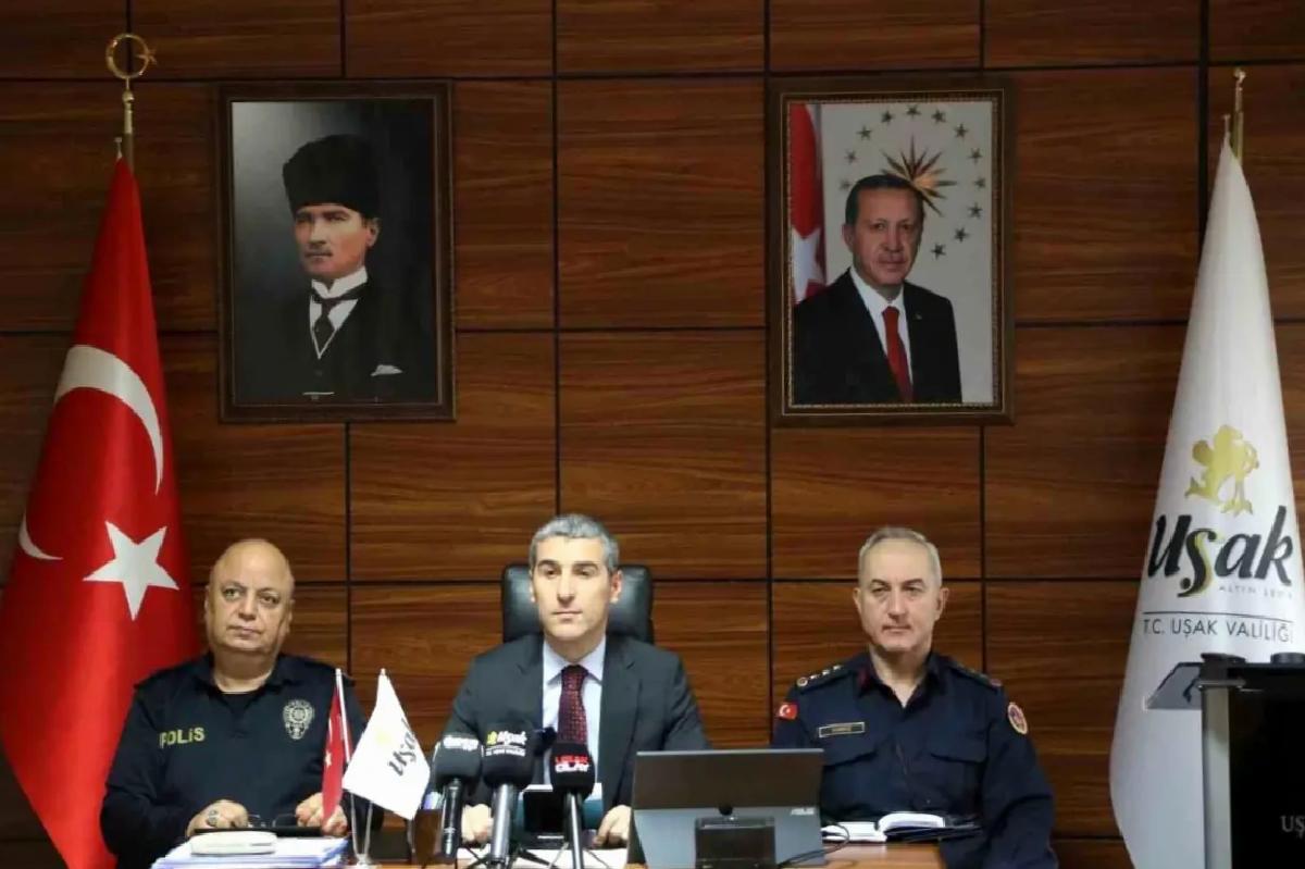 Uşak’ta Asayiş Toplantısı