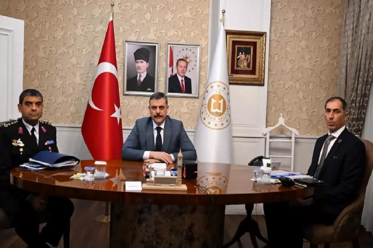 Vali Çiftçi, Bakan Yerlikaya ile Toplantıda Bulundu
