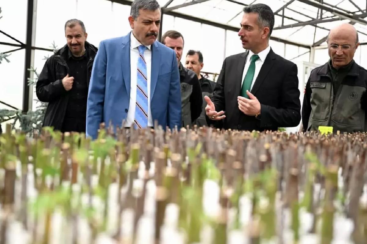 Vali Çiftçi Orman Bölge Müdürlüğü’nü Ziyaret Etti