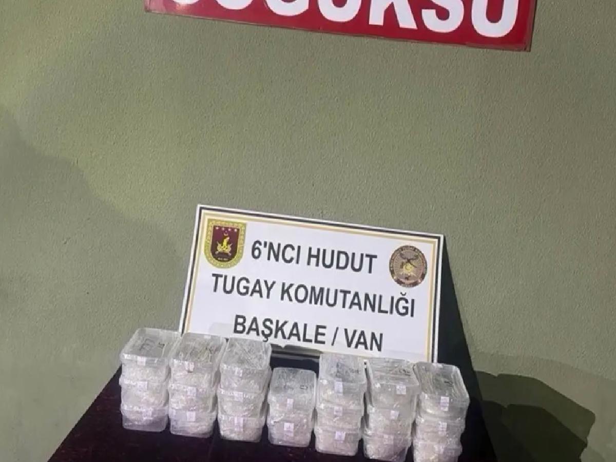 Van Hudut Sınırında 22 Kilo Uyuşturucu Ele Geçirildi