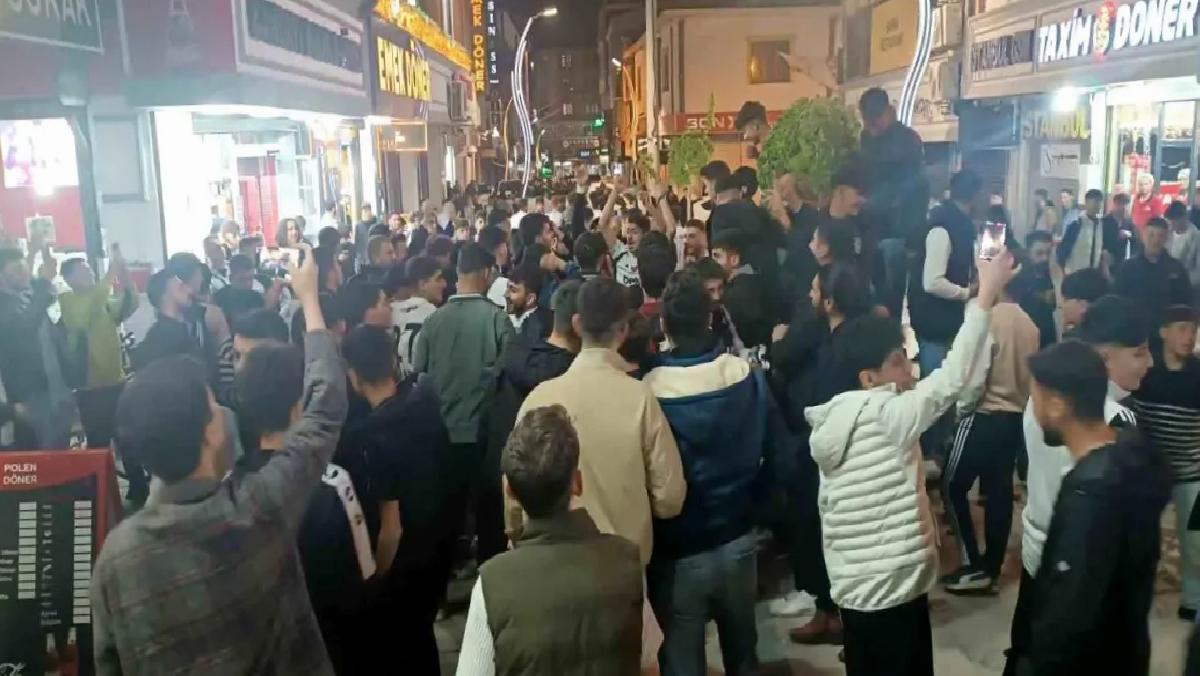 Van’da Beşiktaş Sevinci