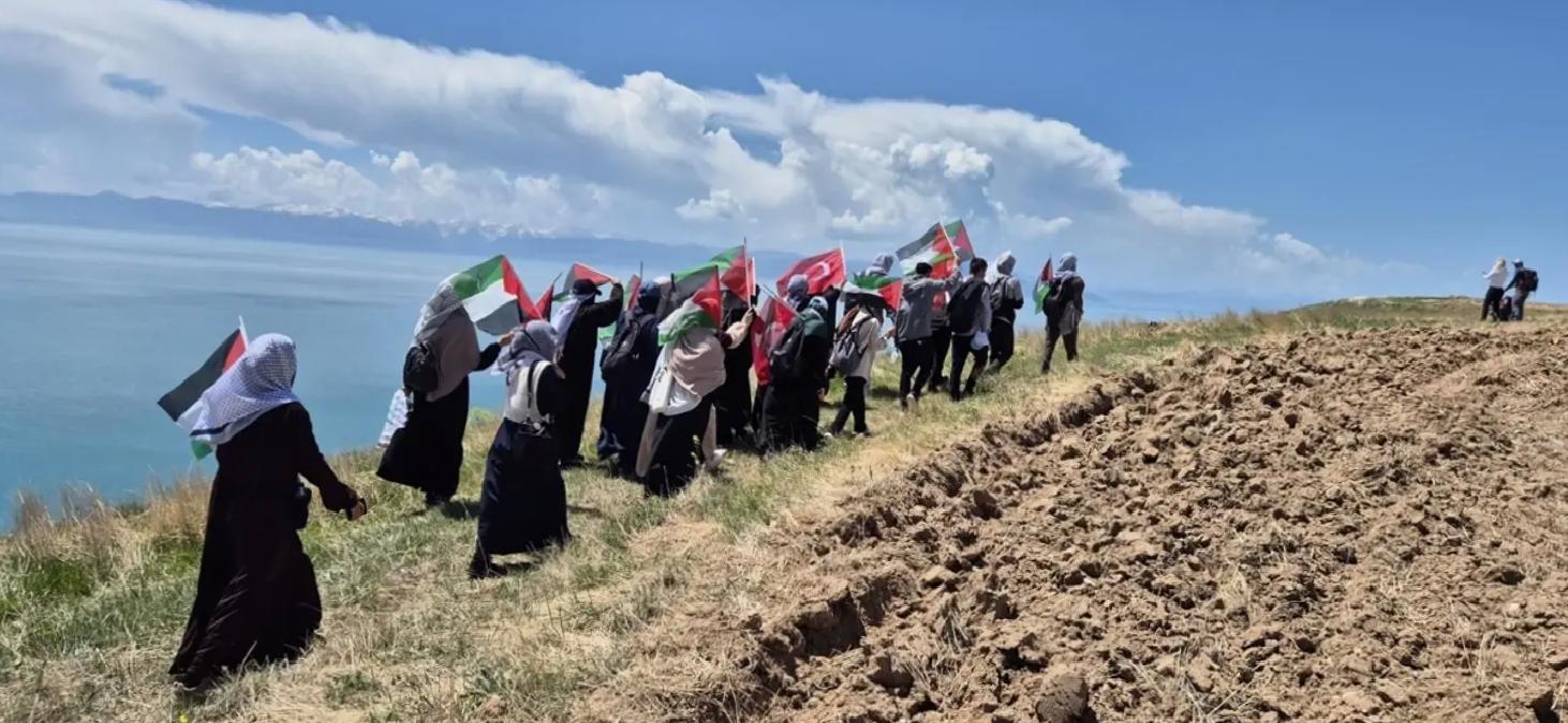 Van’dan Filistin’e Takviye Tırmanışı