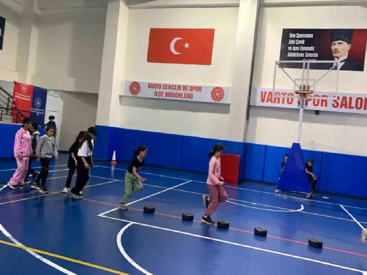 Varto’da Atletizm Kursları Çocuklardan Ağır İlgi