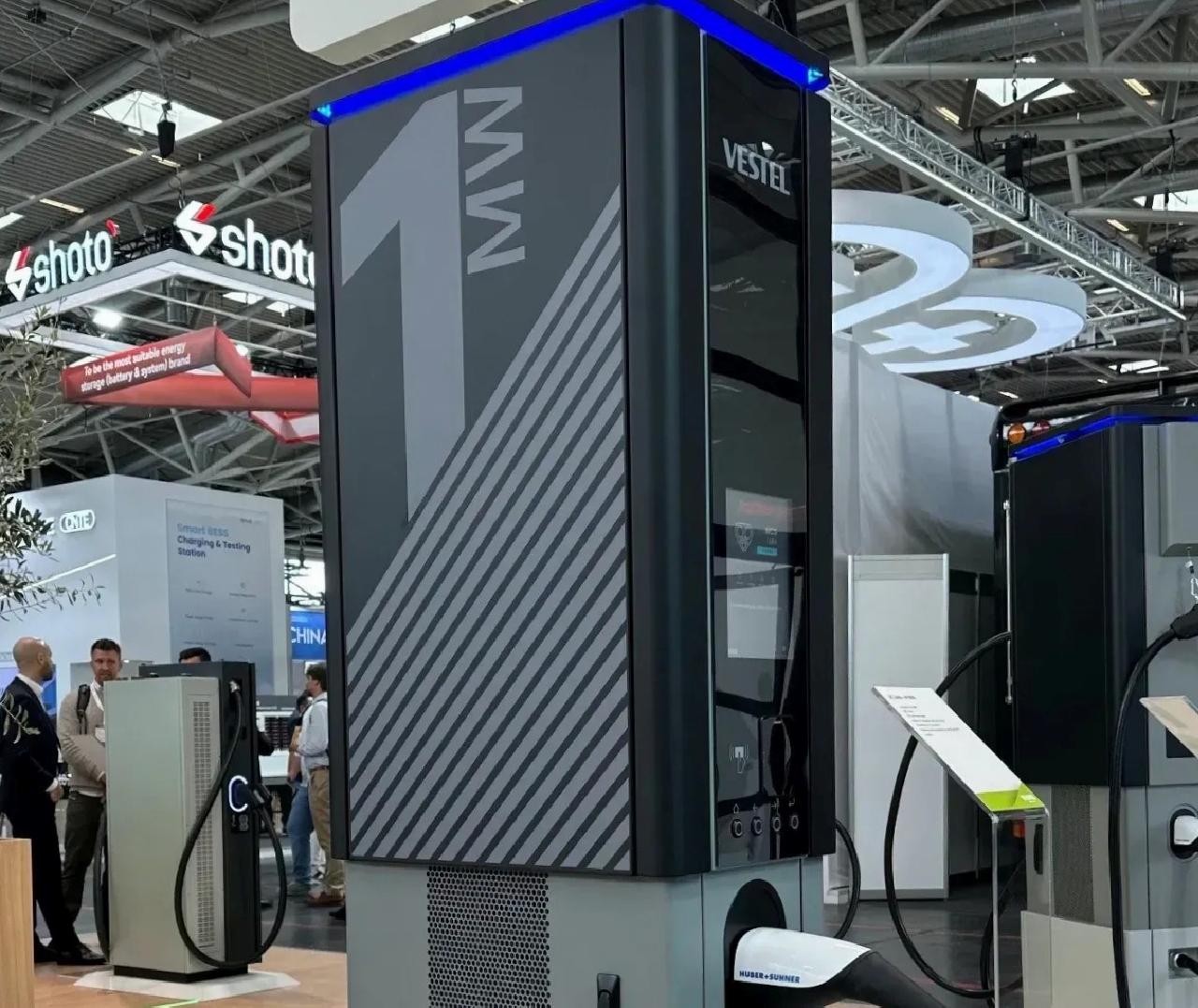 Vestel, 1 MW gücündeki DC şarj ünitesini tanıttı