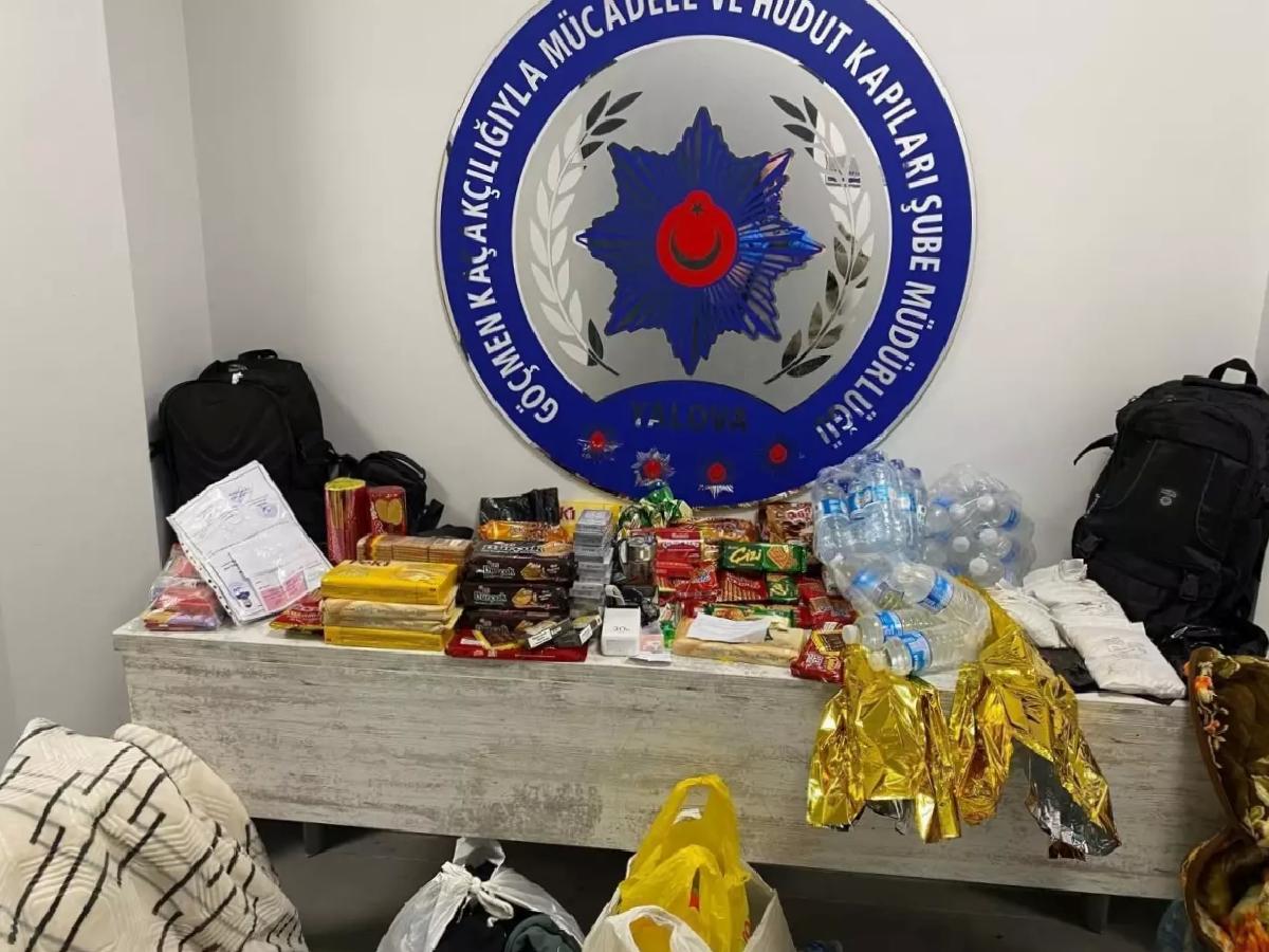 Yalova’da Kapalı Göçmen Operasyonu