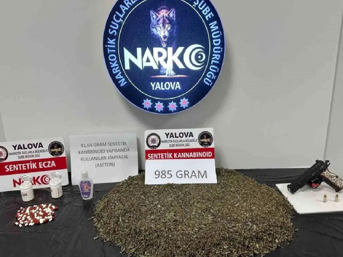 Yalova’da Uyuşturucu Operasyonu: 2 Tutuklama