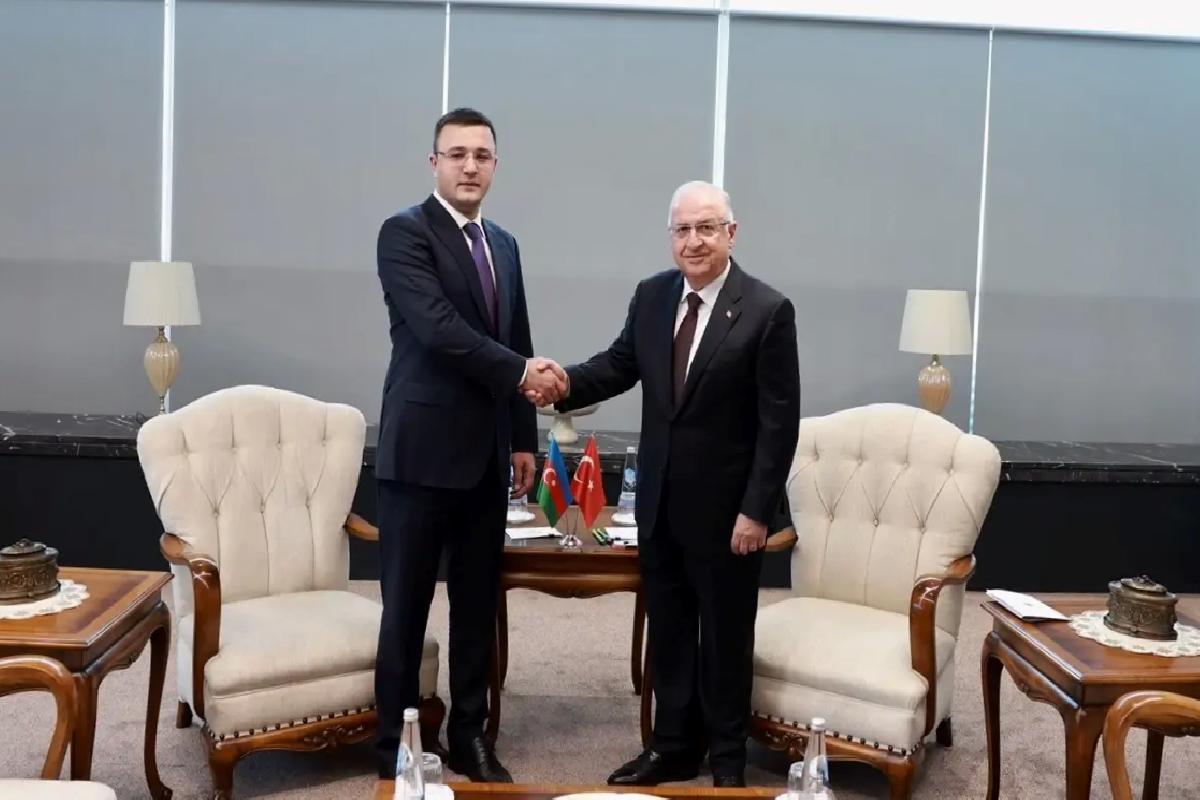 Yaşar Güler, Azerbaycanlı Bakan Yardımcısını Kabul Etti