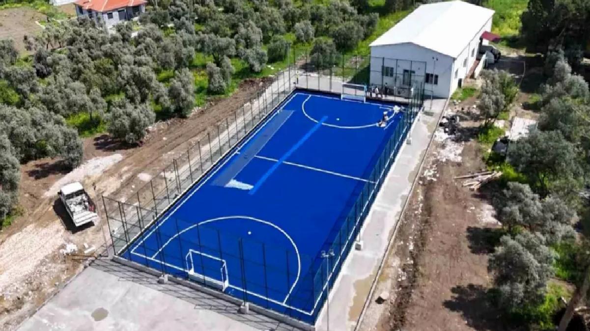 Yatağan’da Çağdaş Çim Hokeyi İdman Alanı Tamamlandı