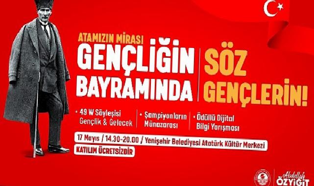 Yenişehir Belediyesi 19 Mayıs’ı gençlerin fikirleriyle kutlayacak