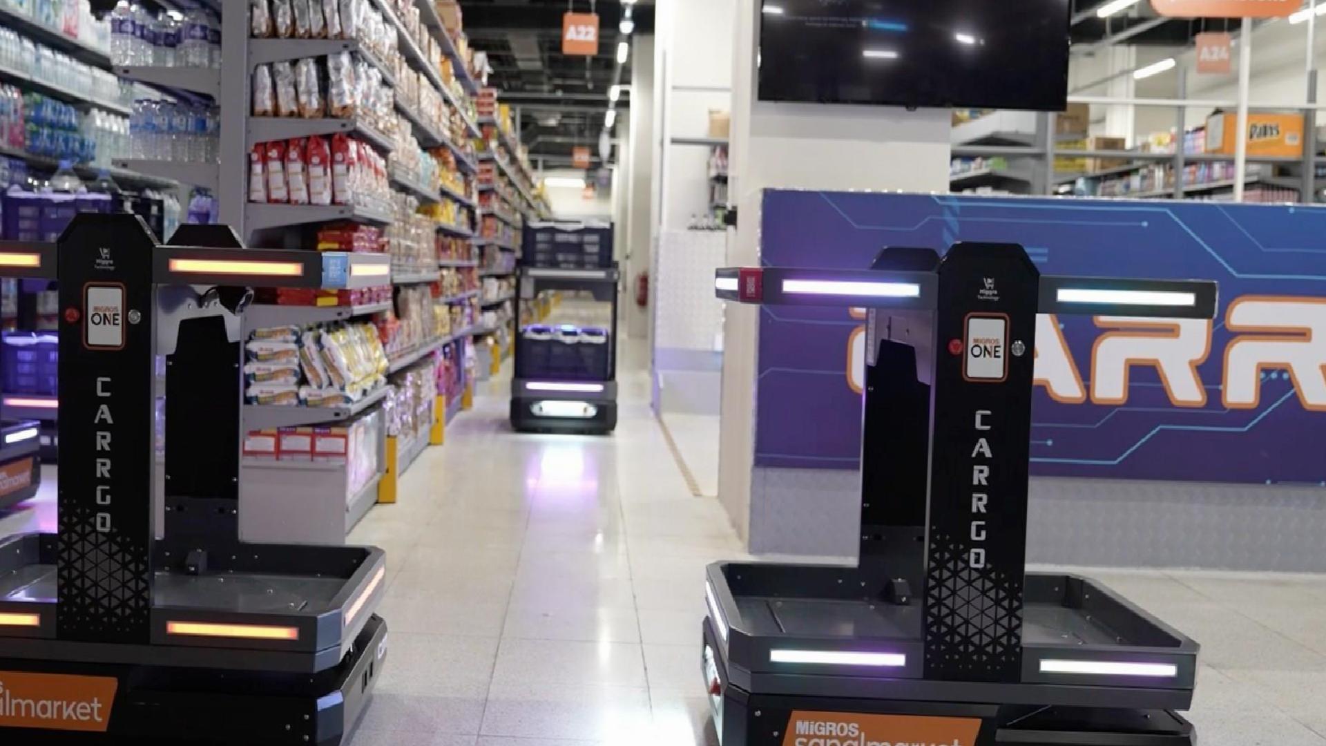 Yerli robotlarla sipariş toplamada yeni dönem!