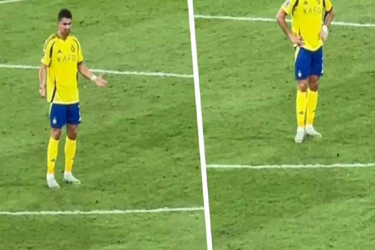 Yok artık Ronaldo! Ekibi elendi, kendisiyle tartıştı