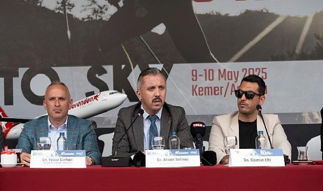 Yüzlerce koşucu Kemer’de denizden gökyüzüne koşacak