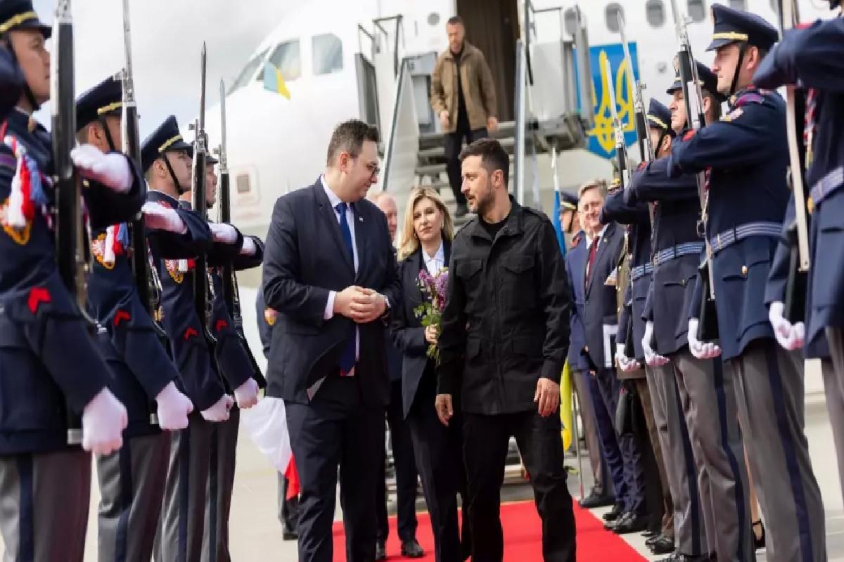Zelenskiy, Çekya’da Resmi Ziyaret Gerçekleştirdi